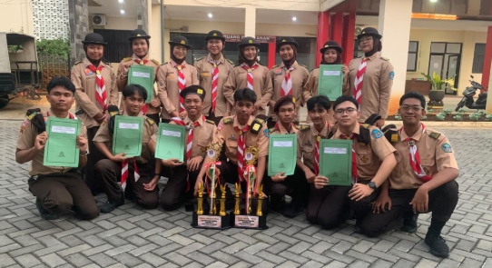 Tim Pramuka SMANSEV Memborong Kejuaraan GWSHM